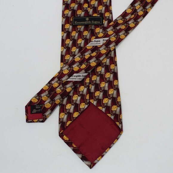 Ermenegildo Zegna Silk Tie #266 - Picture 5 of 8